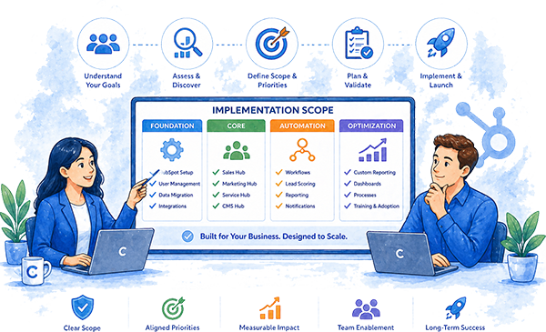 HubSpot Implementation Scopes