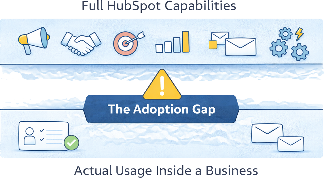 What the HubSpot Adoption Gap Is