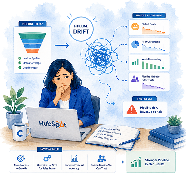 Your HubSpot Isn’t a Training Problem. It’s an Operating Problem.