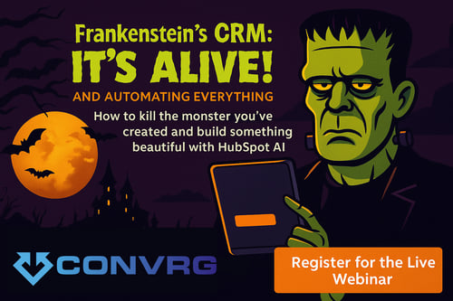 Your CRM isn’t broken – it’s alive! Discover the horror of disconnected data and learn how HubSpot AI can bring your systems back from the dead.