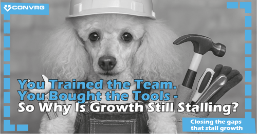 You Trained the Team. You Bought the Tools - So Why Is Growth Still Stalling?