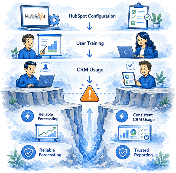HubSpot Adoption Gap