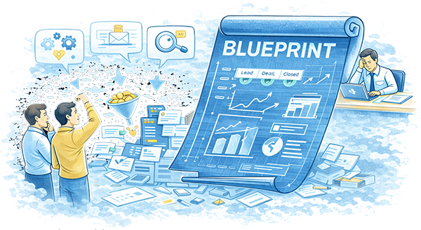 The Problem - CRM Systems Are Built Without a Blueprint