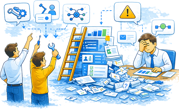 Why Bottom-Up Build Fails