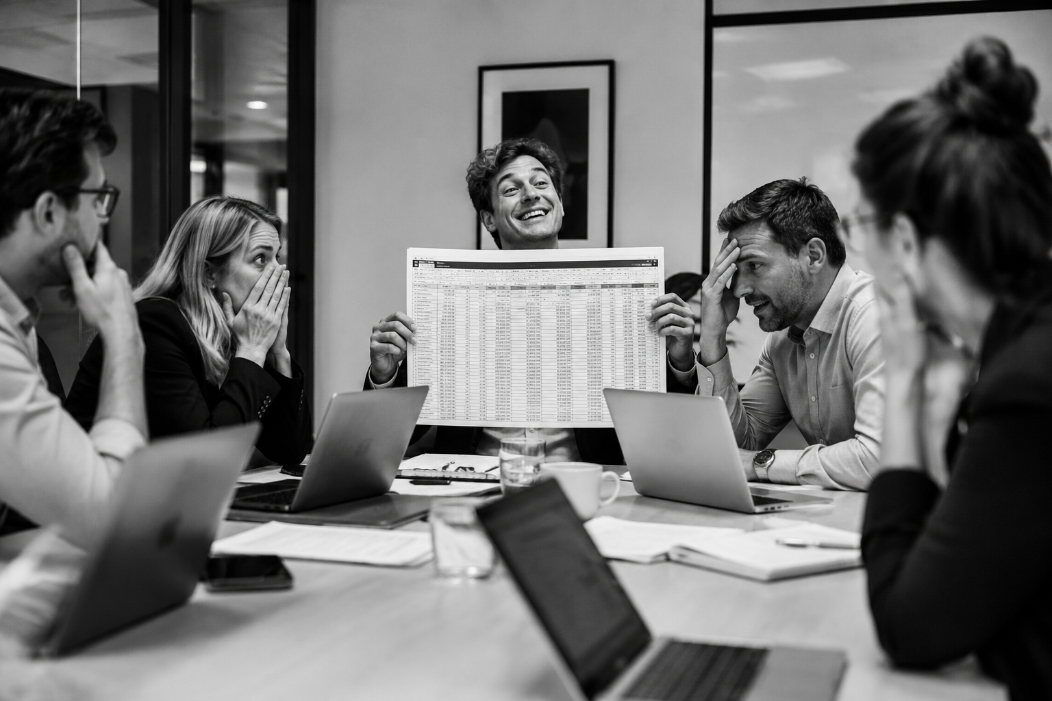 Spreadsheet reveal causes mixed reactions